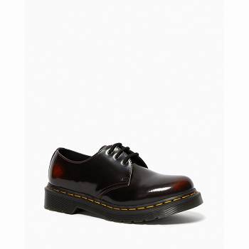 Dr Martens Női 1461 Arcadia Bőr Oxford Cipő Bordó